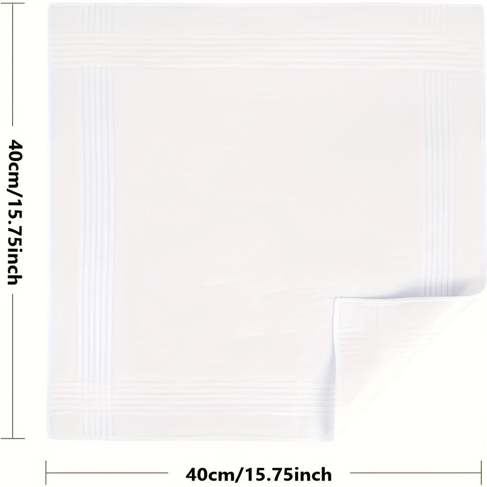 Pañuelo de algodón para hombre, amigable con la piel, para cenas al aire libre