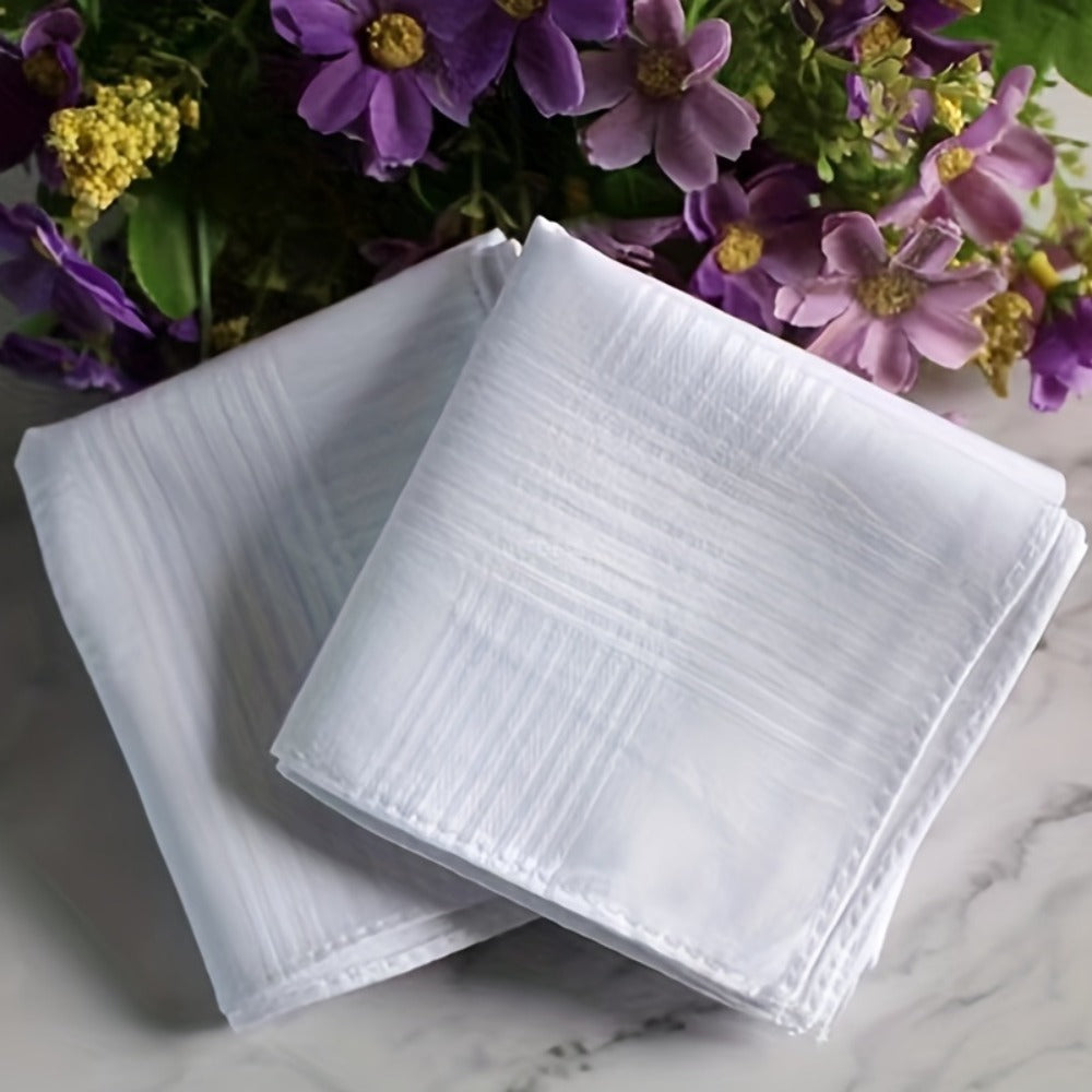 Men's Cotton Handkerchief Skin-Friendly for Outdoor Dinner Parties