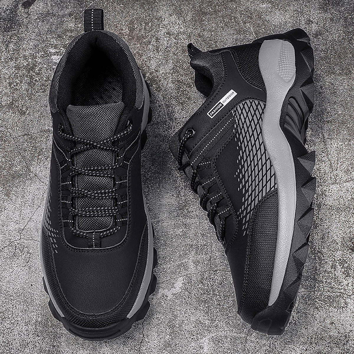 Men Women Waterproof Non-Slip Hiking Shoes for Outdoor Activities