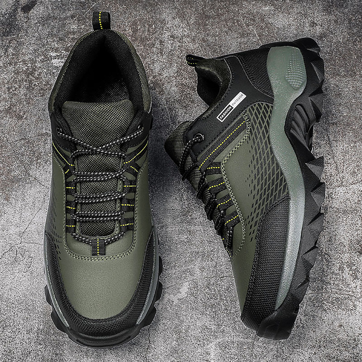 Men Women Waterproof Non-Slip Hiking Shoes for Outdoor Activities