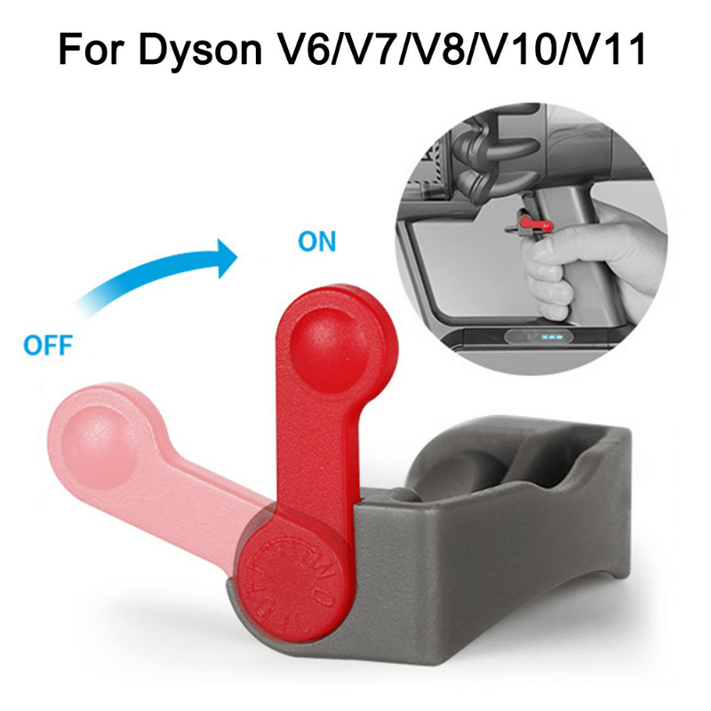 Dyson V7-V11 changyutgichi uchun qo'l bilan ishlatmasdan tozalash, tugmachani qulflash bilan.