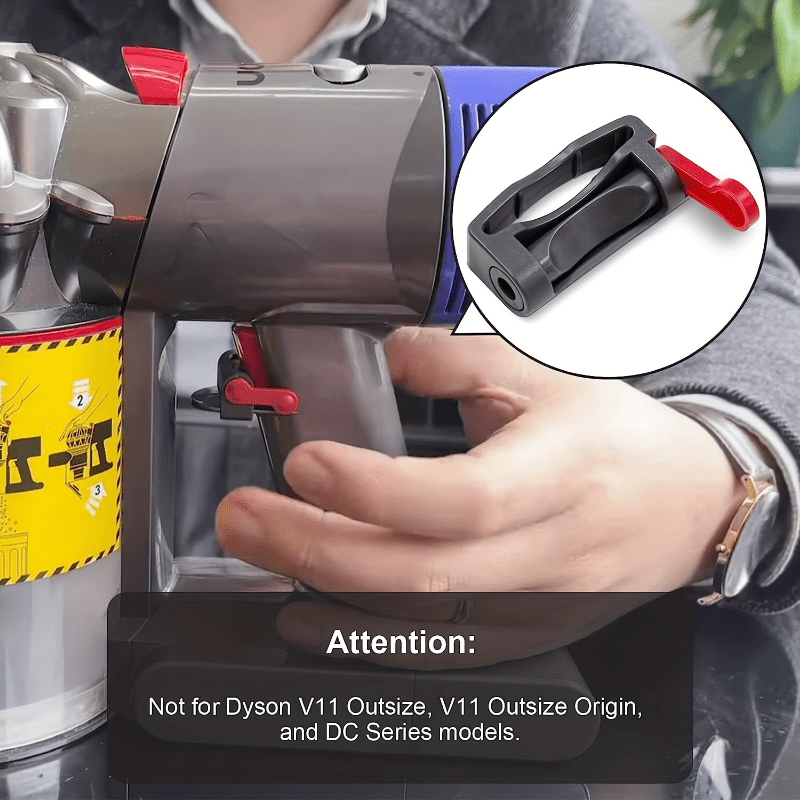 Dyson V7-V11 changyutgichi uchun qo'l bilan ishlatmasdan tozalash, tugmachani qulflash bilan.