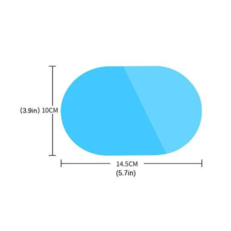 Avtomobil orqa ko‘zg‘ini yomg‘ir va tuman olduvchi himoya filmi 2 dona, aniq avtomobil aksessuari