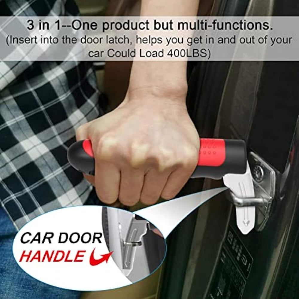 Senior Friendly Car Door Handle Support 3-in-1 Assist Grab Handle