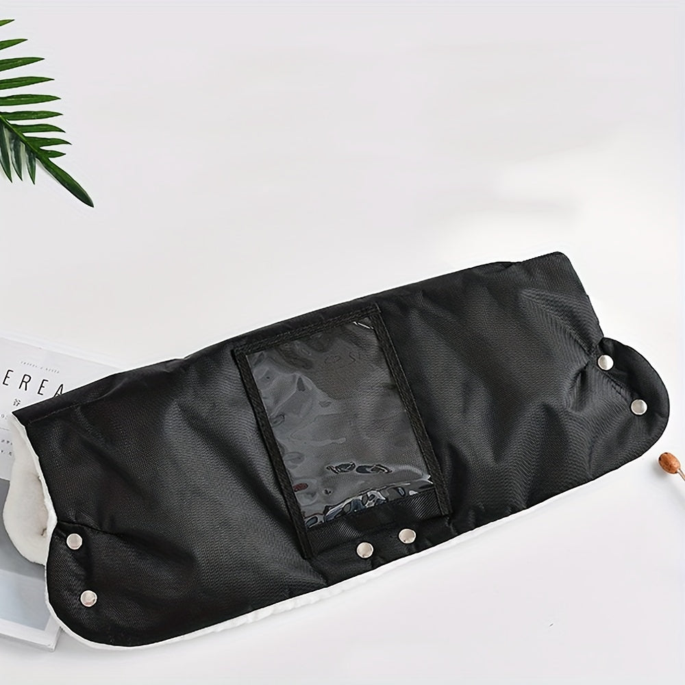 Bolalar uchun stroller qoʻl issiq tutadigan qoʻlqoplar, Oksford mato, muzlashga qarshi tutqich, aravalar va trolleylar uchun