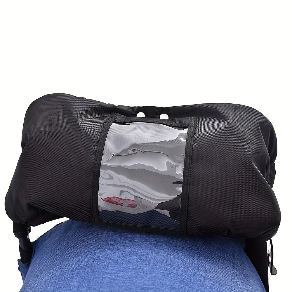 Bolalar uchun stroller qoʻl issiq tutadigan qoʻlqoplar, Oksford mato, muzlashga qarshi tutqich, aravalar va trolleylar uchun