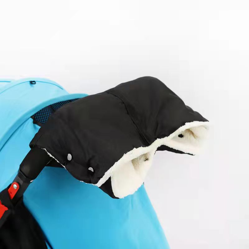 Bolalar uchun stroller qoʻl issiq tutadigan qoʻlqoplar, Oksford mato, muzlashga qarshi tutqich, aravalar va trolleylar uchun