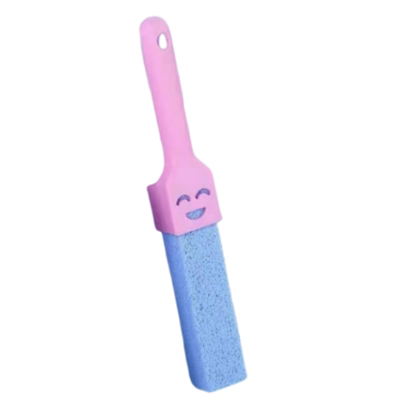 Пемзовый очиститель унитаза с эргономичной ручкой для ванной и бассейна, удаляет пятна