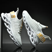 Women's Mesh Lace-Up Running Shoes Lightweight Shock Absorbent Sneakers
