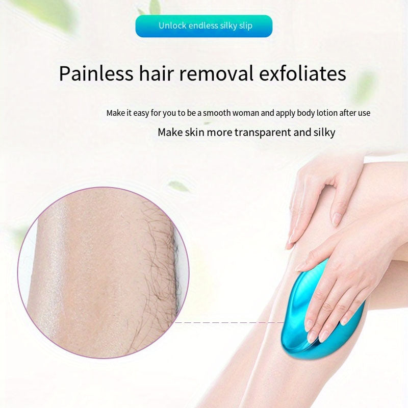 Women's Reusable Crystal Hair Eraser Exfoliating Hair Removal Tool for Arms Legs Back
