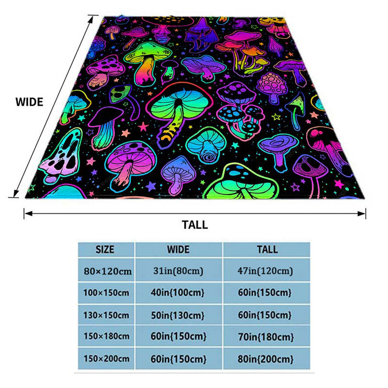 Soft Flannel Blanket for Couch Bed Travel and Camping 1-Piece Warm and Cozy