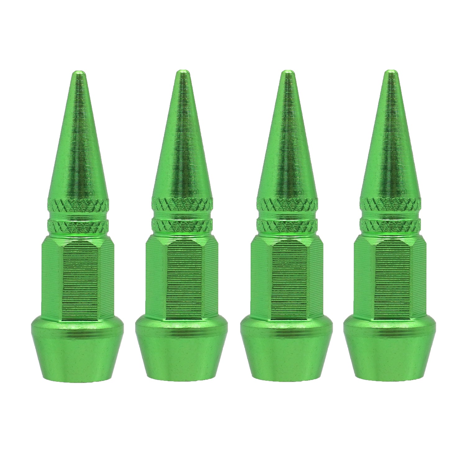 Juego de 4 tapas de válvula para rueda de neumático, ajuste universal para coche, motocicleta, bicicleta, tapas de aire para neumáticos