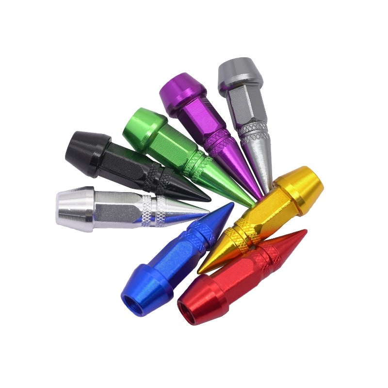 4 Pack Tire Wheel Valve Caps Universal Fit for Car Motorcycle Bike Tyre Air Caps