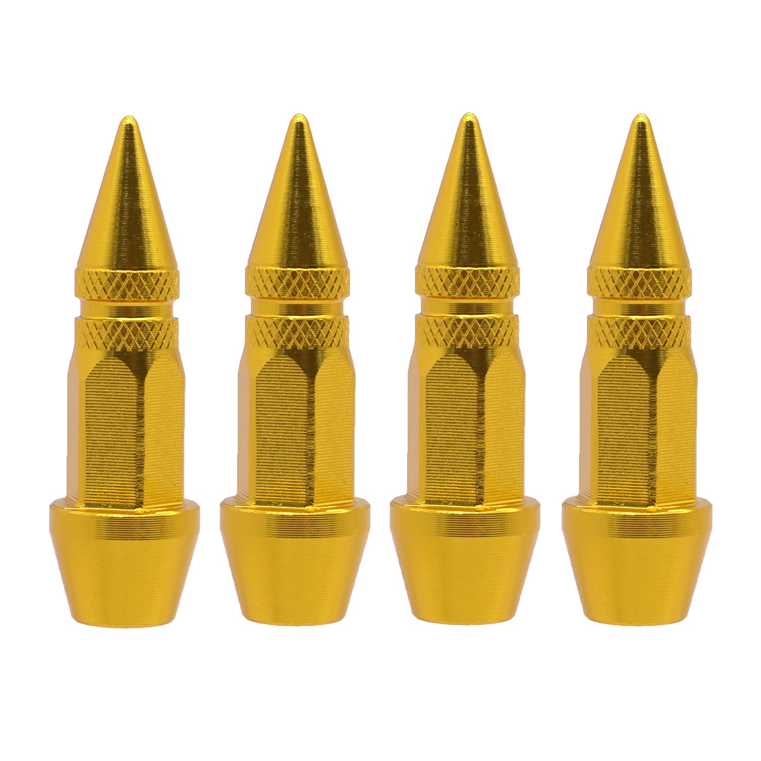 Juego de 4 tapas de válvula para rueda de neumático, ajuste universal para coche, motocicleta, bicicleta, tapas de aire para neumáticos