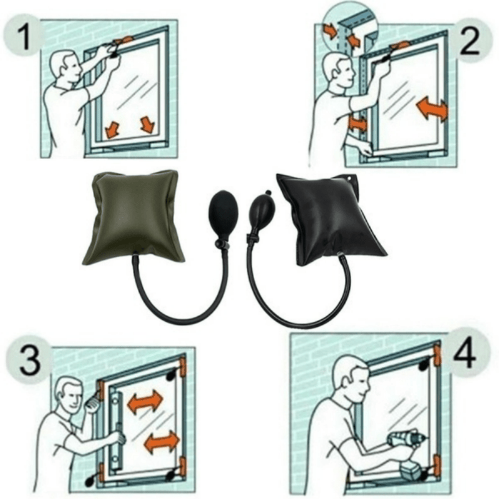 Adjustable Auto Repair Air Pump Thickened Car Door Unlock Tool