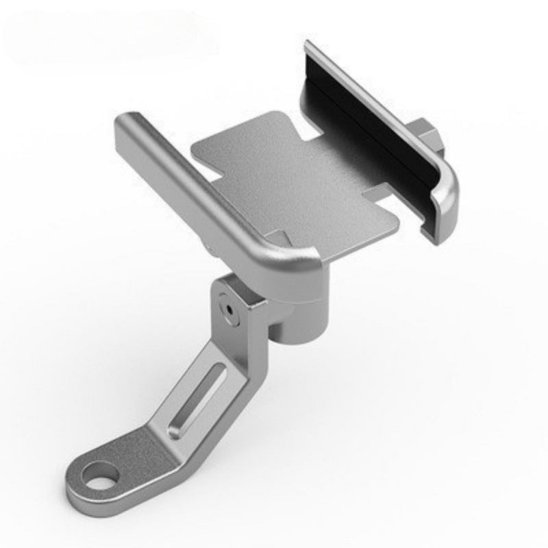 Motorcycle Handlebar Phone Holder GPS Stand Bracket Black Durable Clamp