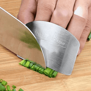 Finger Guard Stainless Steel Reusable Kitchen Safety Tool for Slicing