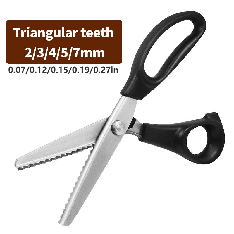 Stainless Steel Tailor Scissors with Comfort Grip Black Handle for Fabric Cutting