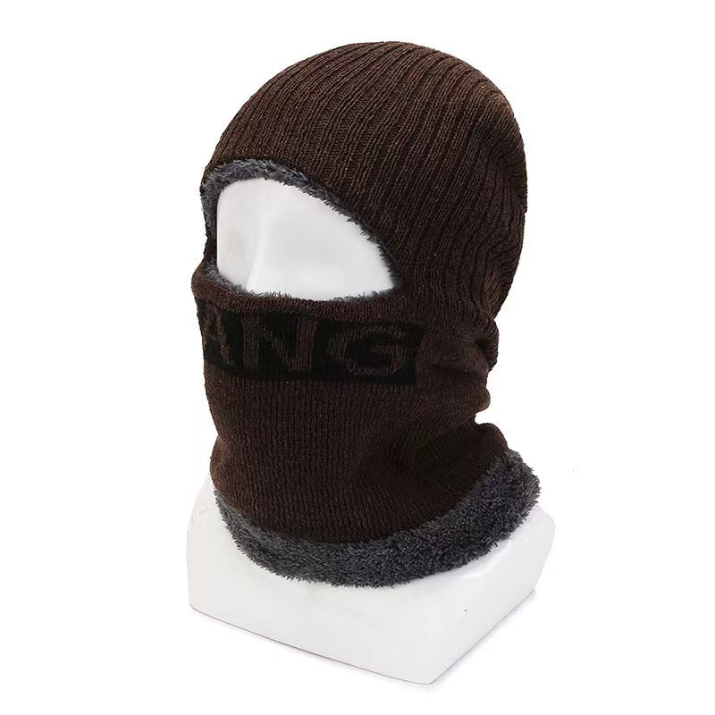 Winter Fleece Ski Mask Balaclava Windproof Head Cover for Men Women