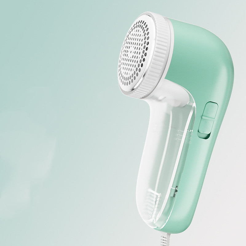 Portable USB Fabric Shaver for Sweaters Clothes with Steel Blades and Protective Net