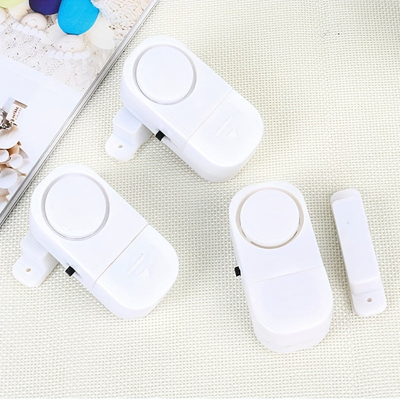 Wireless Home Security Alarm System with Magnetic Door and Window Sensors