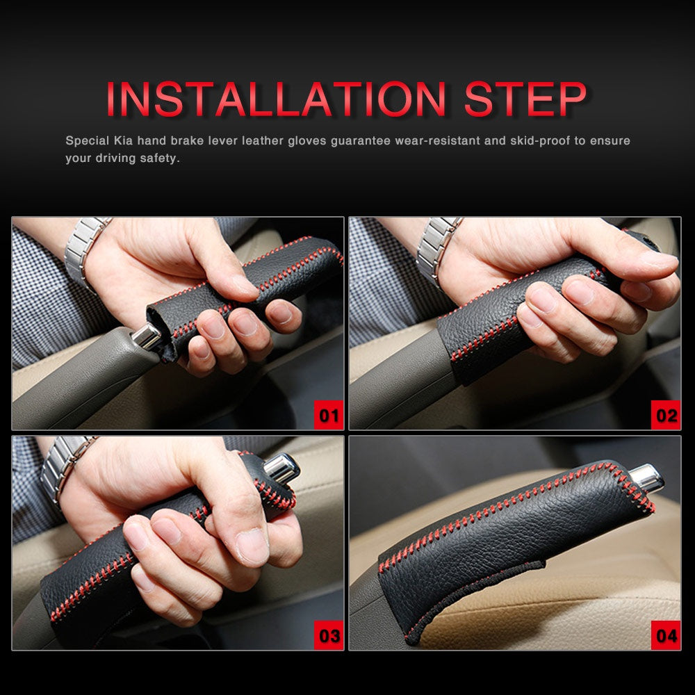 Universal avtomobil qo'l tormoz qopqog'i himoyachisi tutqich yostiq ichki aksessuarlar