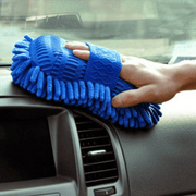 Guantes de lavado de microfibra de chenilla para coche, limpieza de automóviles, felpa de coral