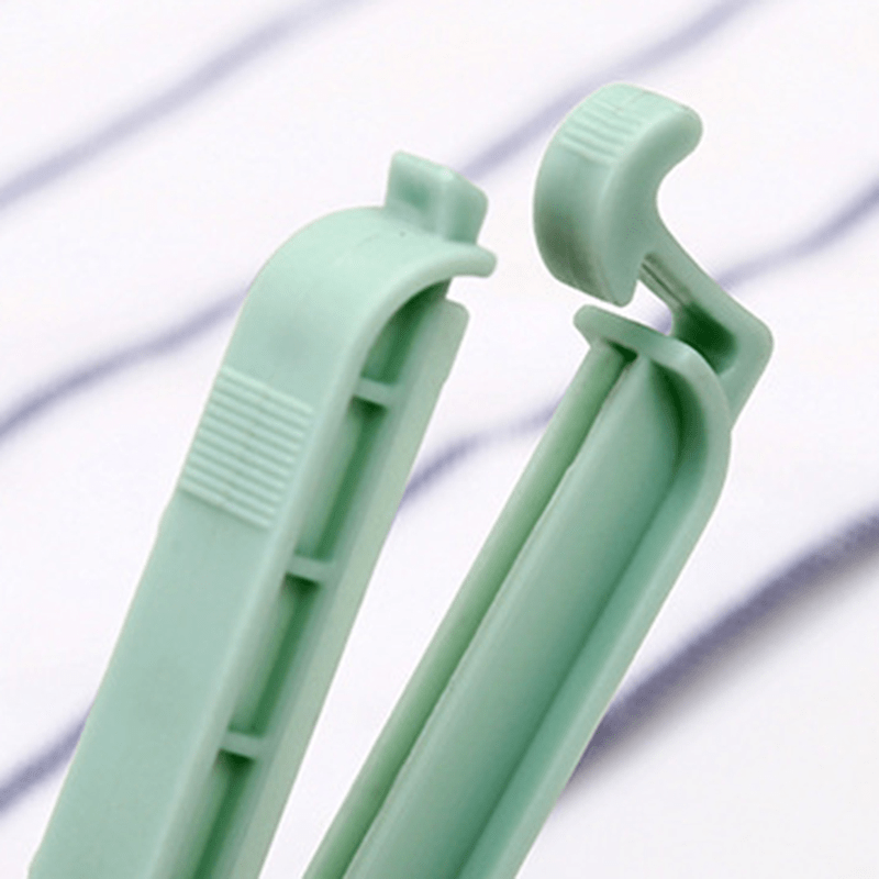 12Pcs Kitchen Tool Bag Clips Mini Vacuum Sealing Clamp Snack Storage