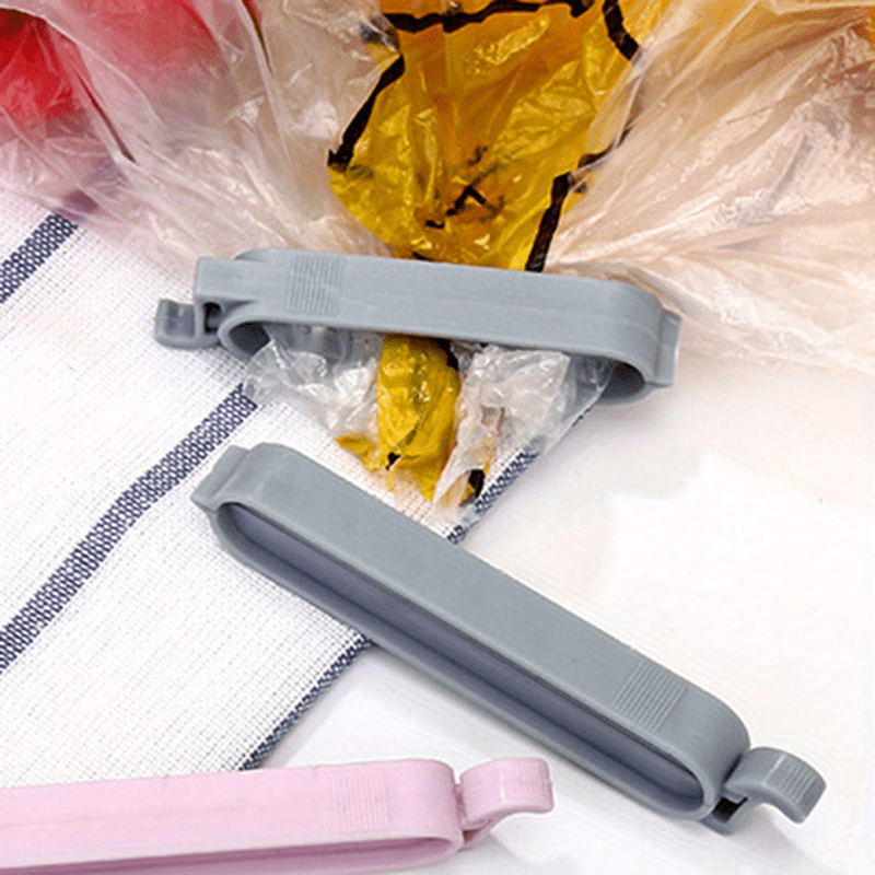 12Pcs Kitchen Tool Bag Clips Mini Vacuum Sealing Clamp Snack Storage
