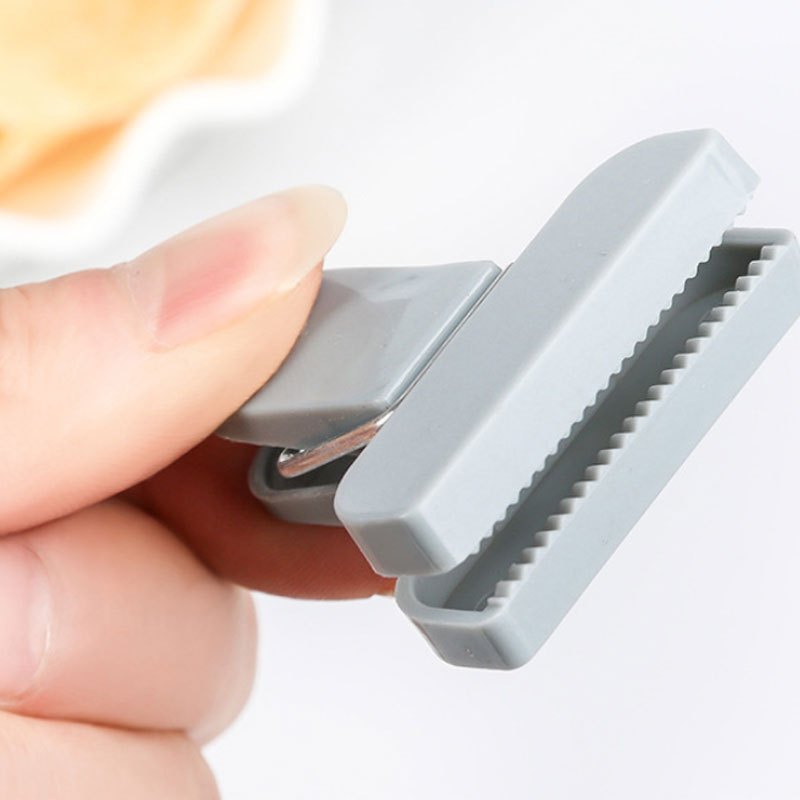 12Pcs Kitchen Tool Bag Clips Mini Vacuum Sealing Clamp Snack Storage