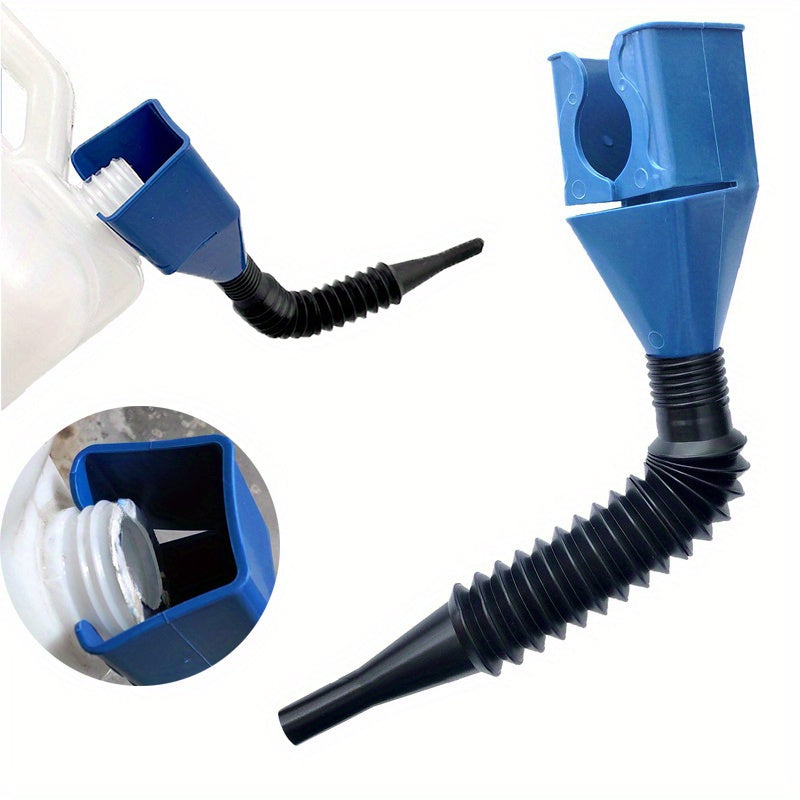 Universal RV Engine Oil Funnel with Filter and Delivery Tool