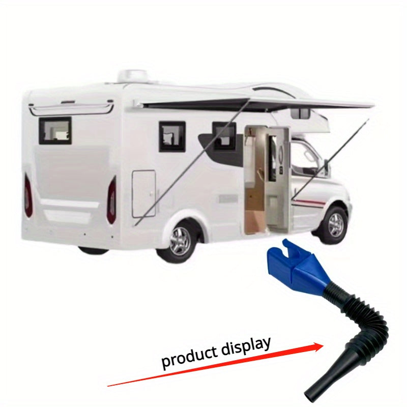 Universal RV Engine Oil Funnel with Filter and Delivery Tool