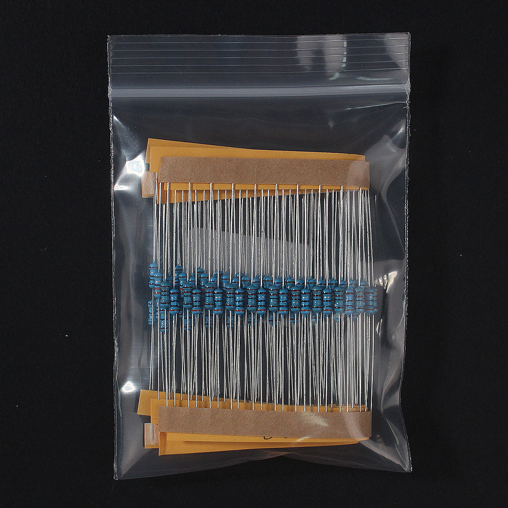 120pcs Automotive Airbag Repair Resistor Kit 2 Ohm to 3.3 Ohm 1/4W 1%