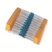 120pcs Automotive Airbag Repair Resistor Kit 2 Ohm to 3.3 Ohm 1/4W 1%