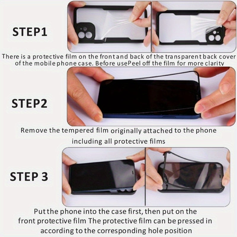 Full Body Dual Layer Acrylic Phone Case for Galaxy A Series