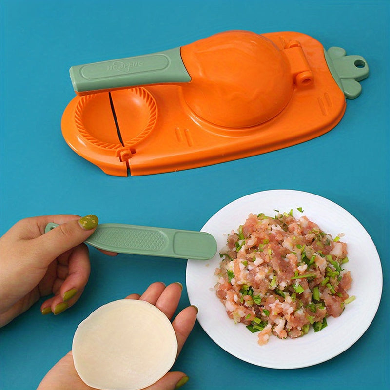 Dumpling Maker and Dough Press Non-Stick Kitchen Tool for Easy Dumplings