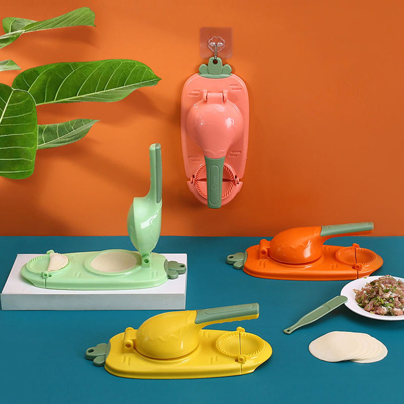 Dumpling Maker and Dough Press Non-Stick Kitchen Tool for Easy Dumplings