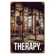 Metal Sign for Gym Room Fitness Decor Tin Sign Home Wall Art