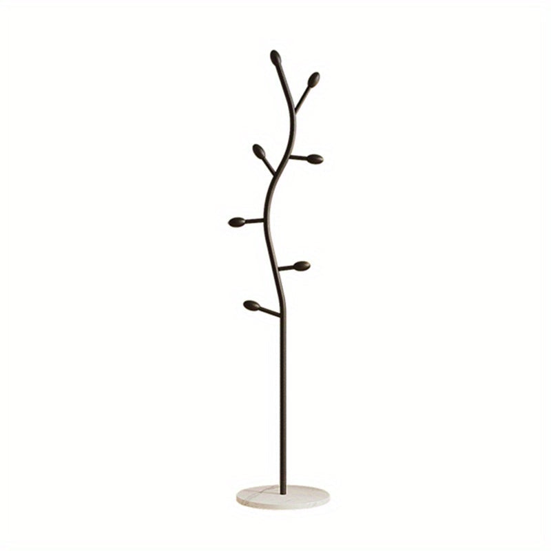 Freestanding Metal Coat Rack, Scandinavian Style, Versatile for Living Room and Bedroom