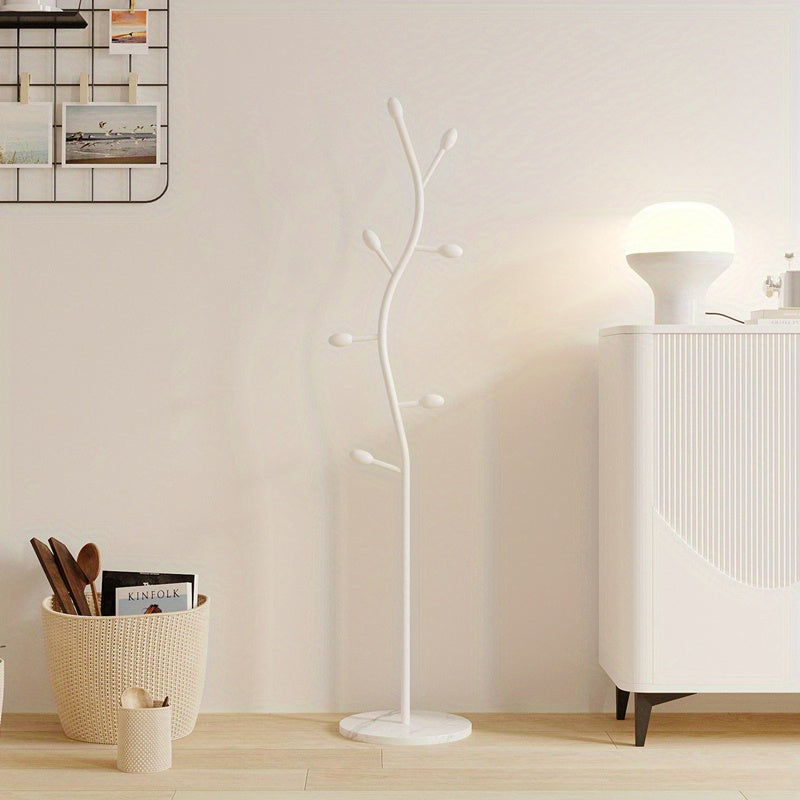 Freestanding Metal Coat Rack, Scandinavian Style, Versatile for Living Room and Bedroom