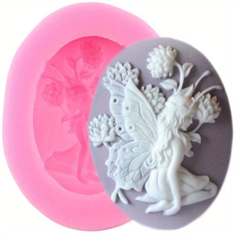 Oval Frame Silicone Mold for Cake Decorating Cupcake Toppers Fondant Candy Chocolate Soap Resin