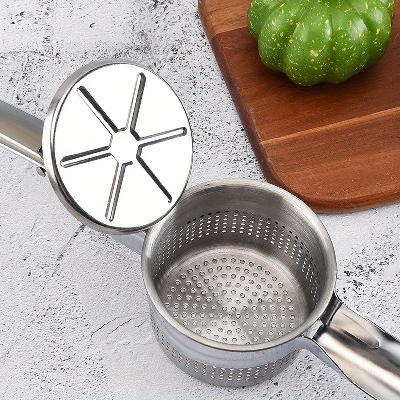 Stainless Steel Potato Masher Ricer Commercial Grade Food Press
