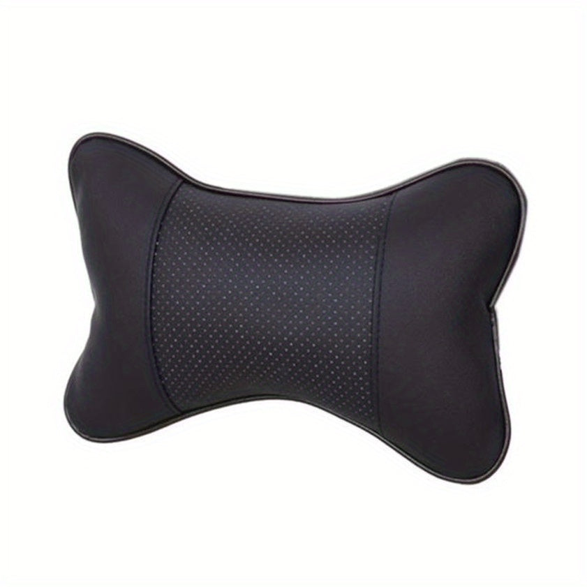 Almohada de cuello transpirable para coche, cojín, soporte para la cabeza, descanso para el cuello en viajes en coche