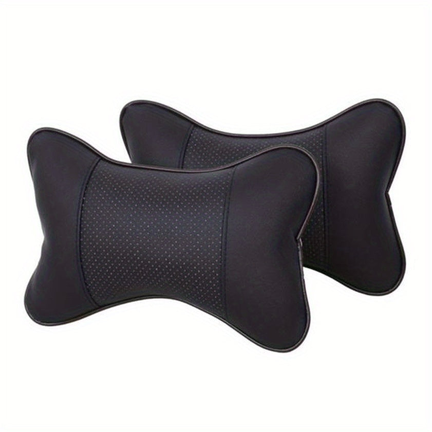 Almohada de cuello transpirable para coche, cojín, soporte para la cabeza, descanso para el cuello en viajes en coche