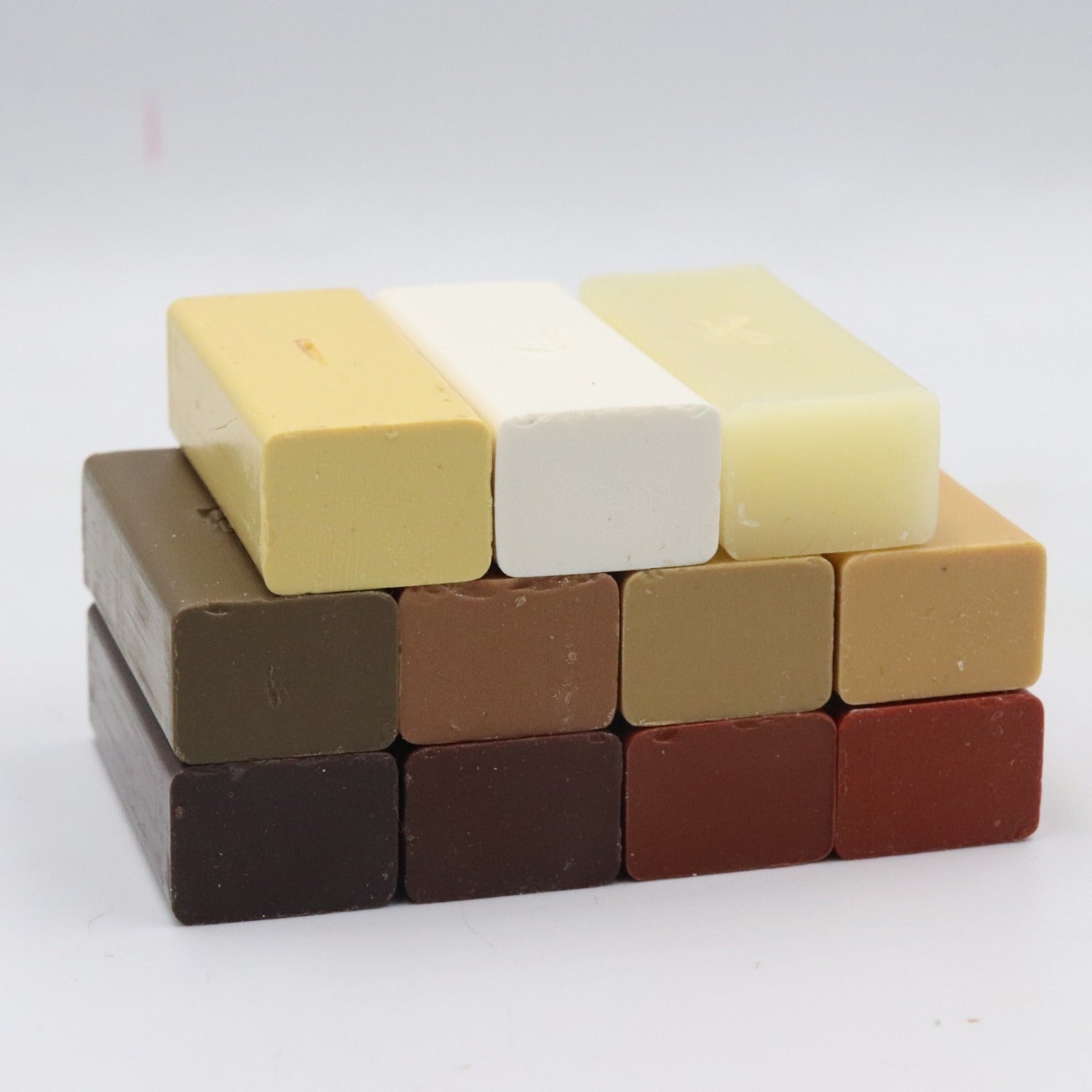 Qattiq mum to'ldiruvchi qattiq yog'och pollari va mebellar uchun - 11 dona, silliqlash mumkin va tez quriydi - Qayrag'och, eman, gilos, yong'oq va mahogoni yog'ochidagi yoriqlarni tuzatish uchun ideal