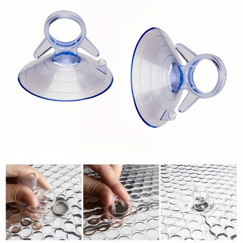 Ochiq PVC Suction Cups 45mm 10 ta to'plam Avtomobil quyosh nurlari va oynalar uchun