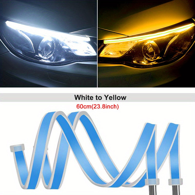 12V Avtomobil LED bezak chiroqlari lentasi, ishga tushirish skanerlash bilan, transport vositalari uchun super yorqin atmosfera chiroqlari