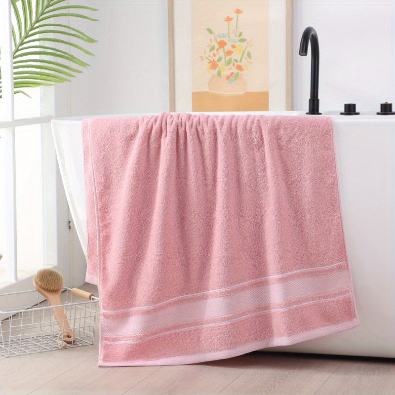 LattBy tomonidan yumshoq va singdiruvchi hammom sochiq - teriga yumshoq, tez quriydi, uyda foydalanish uchun - Ranglar: xaki, pushti, yashil, ko'k