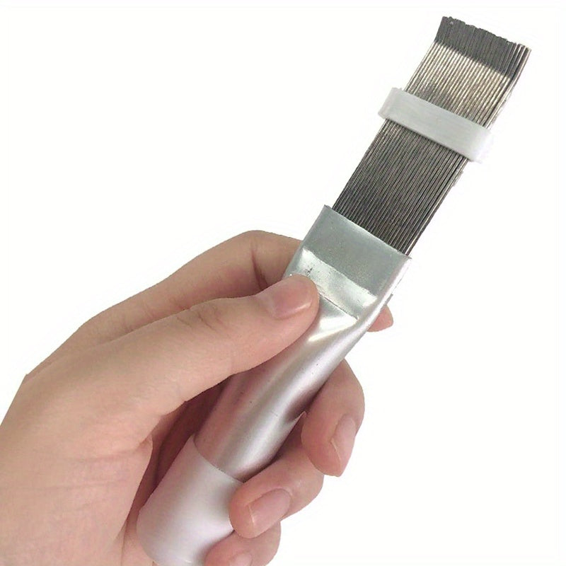 Havo sovutgich finlarini tozalash uchun zanglamaydigan po'latdan yasalgan rulon tarak.