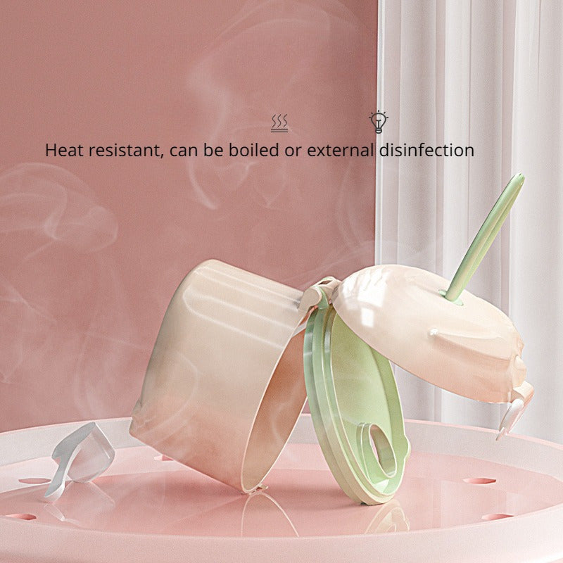 Travel-Friendly Milk Powder Dispenser with Seal and Moisture Protection Storage Box